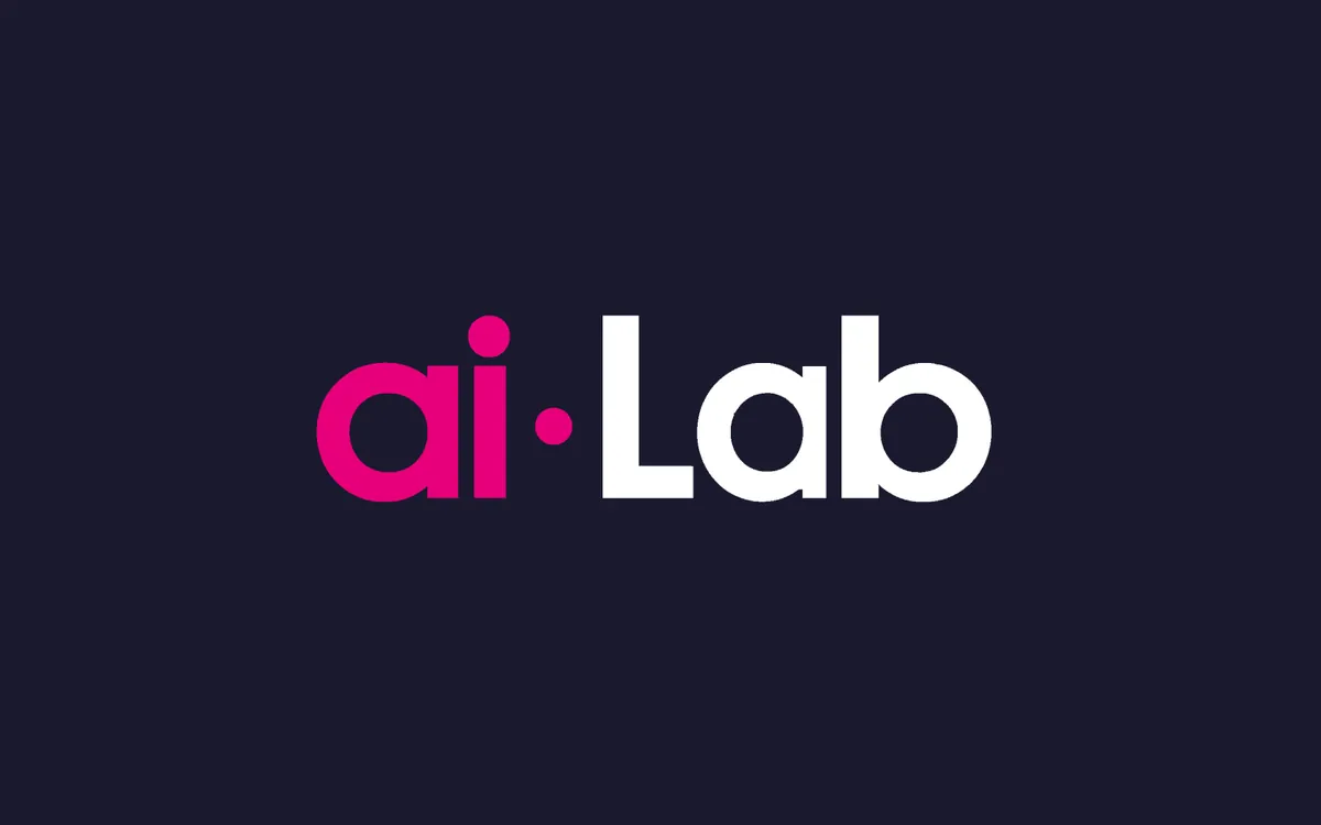 ai·Lab logo on navy