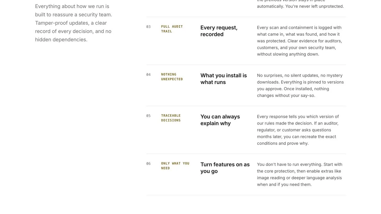 heySec: protection all the way through