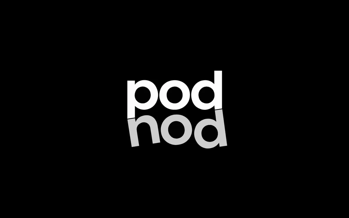 podnod logo on black